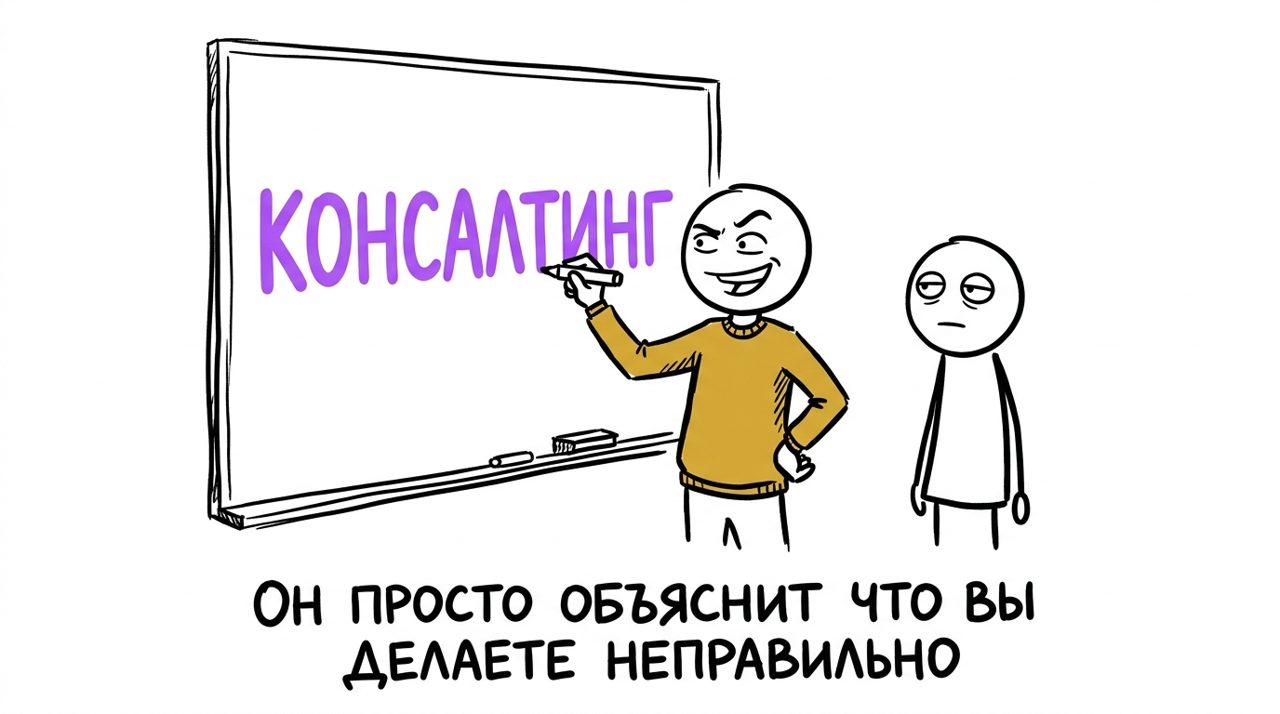 Маркетинговый консалтинг — объяснят, что вы делаете неправильно
