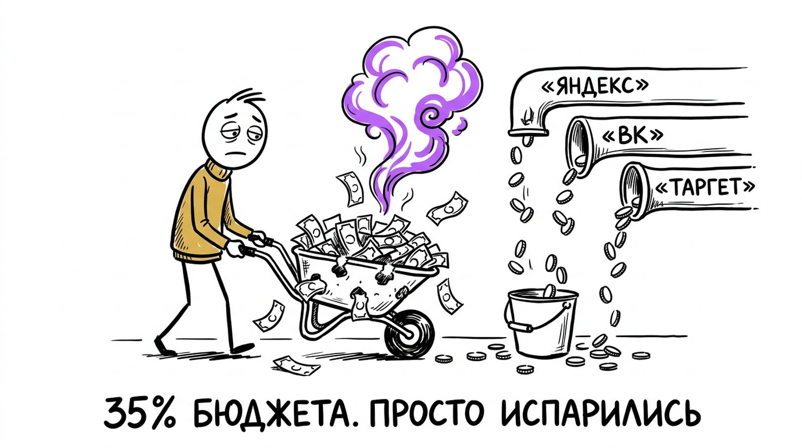 Без сквозной аналитики до 35% рекламного бюджета уходит на неокупаемые каналы