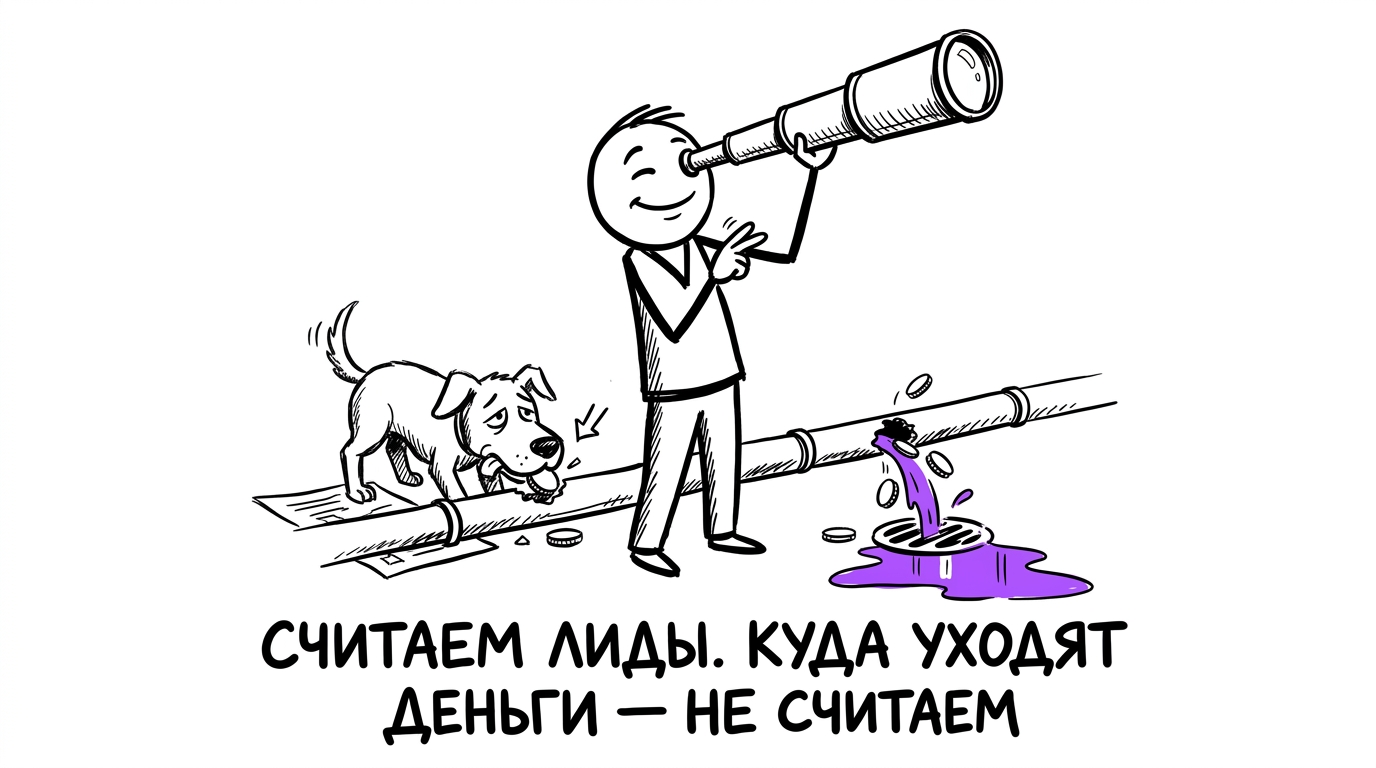 Слепая зона в аналитике клиники — бюджет утекает незаметно, пока считают только лиды