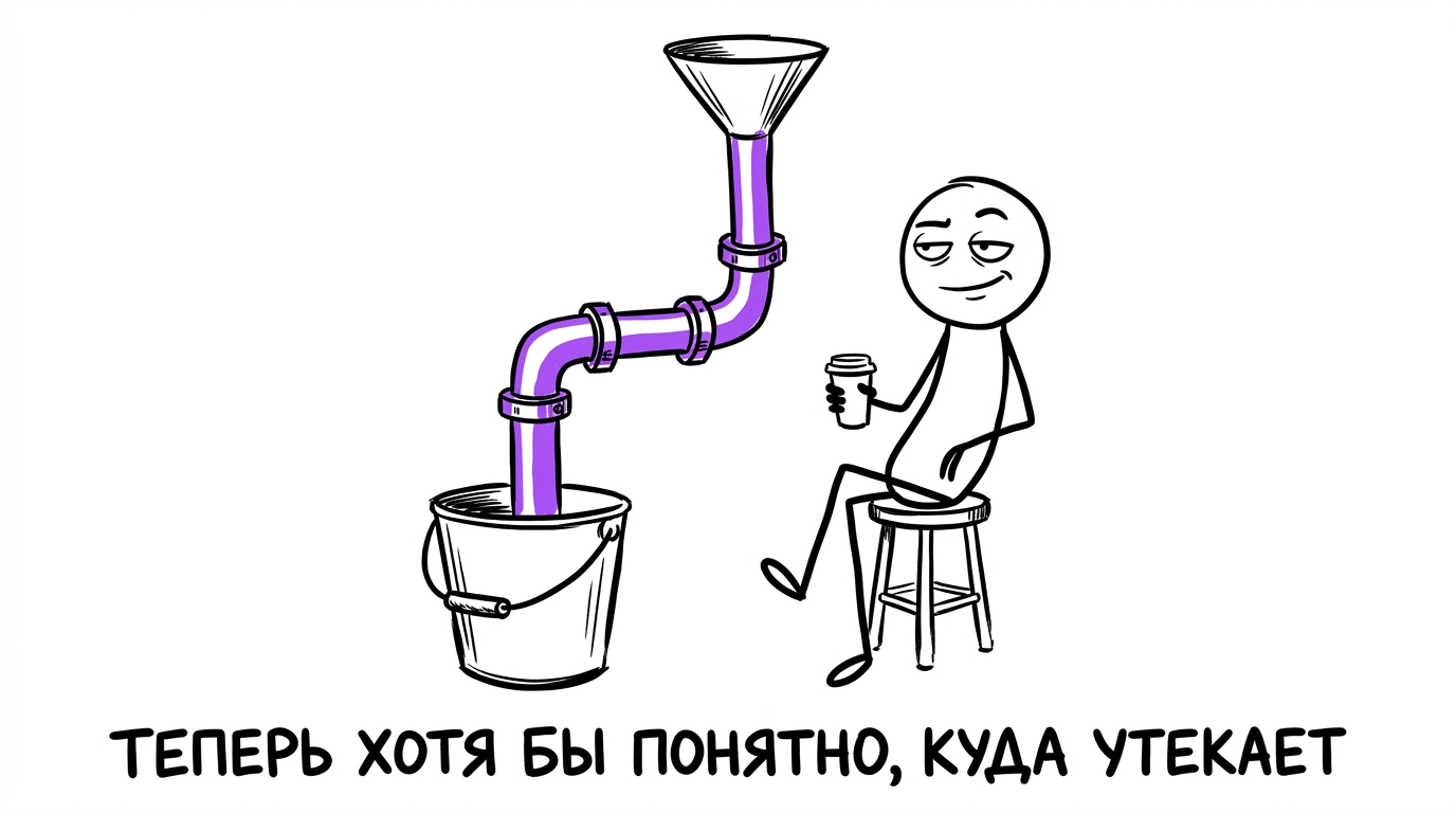 Результат сквозной аналитики — понятно, откуда приходят и куда уходят пациенты и деньги клиники