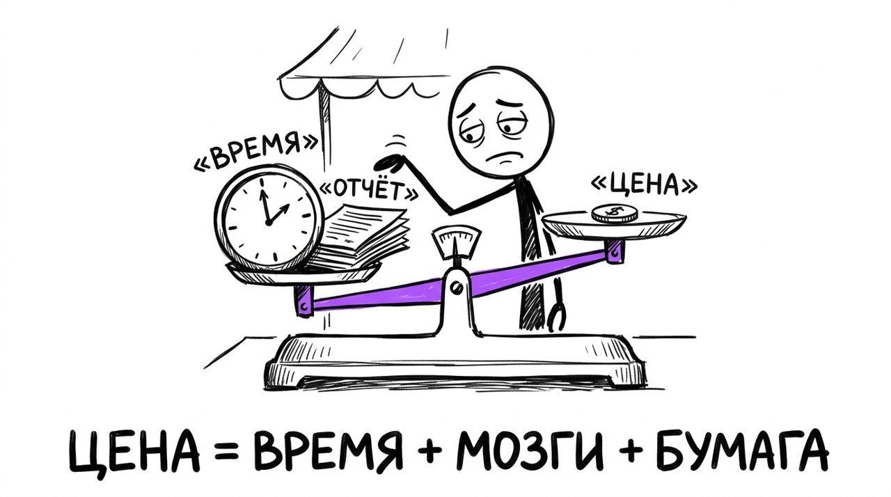 Из чего складывается цена аудита маркетинга — время, экспертиза, отчёт