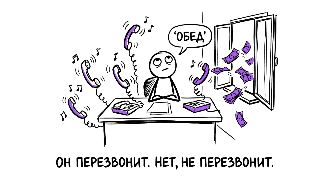 Администратор клиники не берёт трубку — потери лидов на этапе входящего звонка в медицине