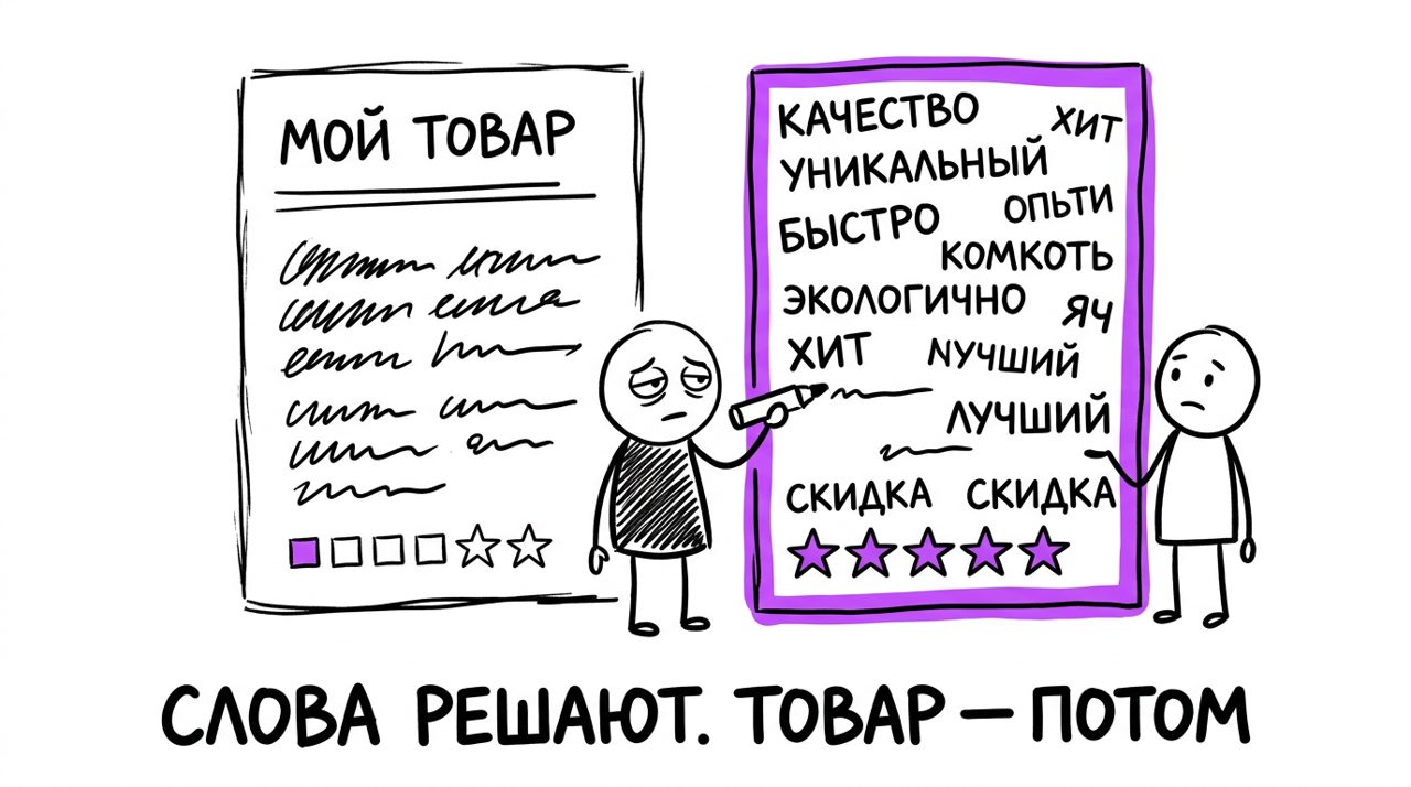 SEO на Wildberries — ключевые слова в карточке решают